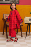 KAC-02253 | Red & Multicolor | Casual 2 Piece Suit  | Cotton Fancy Yarn