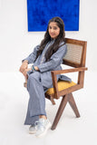GAC-02395 | Blue | Casual 2 Piece Suit | Denim  Fabric