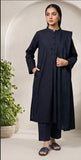 GAD-02679 | Black  | Casual 3 Piece Suit   | Cotton Plain Cambric
