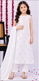 KAD-02716 | White | Casual 3 Piece Suit | Cotton Cambric
