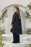 KAD-02701 | Black & Fawn  | Casual 3 Piece Suit | Cotton Lawn Printed