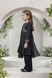 KAD-02701 | Black & Fawn  | Casual 3 Piece Suit | Cotton Lawn Printed