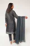Women Casual Dress | Grey & Multicolor | Casual 3 Piece Suit | Cotton Lawn Digital Printed | LAD-03489