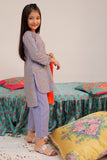KAD-02544 | Blue & Multicolor | Casual 3 Piece Suit | Cotton Cambric