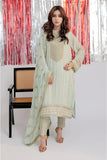 LDD-02540 | Light Green & Multicolor | Formal 3 Piece Suit | Viscose Jacquard