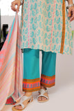 GAD-02274 | Beige & Multicolor | Casual 3 Piece Suit | Cotton Lawn Print