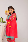 KAC-02297| Red & Multicolor | Casual 2 Piece Suit | Cotton Cambric