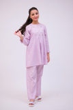 GAC-02779 | Light Purple | Casual 2 Piece Suit | Viscose Fabric Jacquard