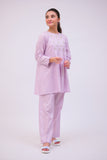 GAC-02779 | Light Purple | Casual 2 Piece Suit | Viscose Fabric Jacquard