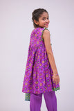 KAD-02746 | Purple & Multicolor | Casual 3 Piece Suit | Cotton Lawn Printed