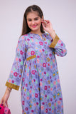 GAD-02750 | Blue & Multicolor | Casual 3 Piece Suit | Cotton Lawn Printed