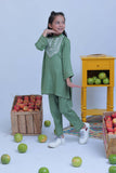 KAC-02773 | Green & Gold | Casual 2 Piece Suit | Acrylic Fabric