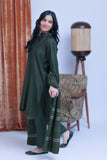 LAD-02768 | Green & Black | Casual 3 Piece Suit  | Acrylic Fabric