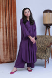 GAC-02770 | Purple | Casual 3 Piece Suit | Acrylic Fabric