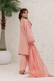 GBD-03120 | Peach | Casual Plus 3 Piece Suit | Plain Cotton