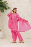 GBD-03115 | Mix Color | Casual Plus 3 Piece Suit | Plain Cotton