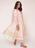 Women Eid Dress | Fawn & Multicolor | Casual Plus 3 Piece Suit | Cotton Dobby Fancy | LBD-03501