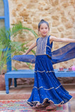 Kids Formal dress | Zink & Gold | Formal 3 Piece Suit | Viscose Chambray Katan | KDD-03620