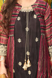 GDD-01820 | Multicolor & Black | | Pure Banarsi Khaddi Dobby | Formal 3 Piece Suit