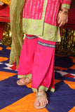 KDD-01814 | Shocking Pink | Formal 3 Piece Suit | Pure Banarsi Viscose Dobby