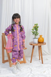KAD-02070 | Light Purple & Multicolor | Casual 3 Piece Suit | Cotton Cambric Printed