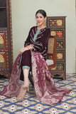 LDD-02046| Magenta & Multicolor | Formal 3 Piece Suit | Polyester Velvet