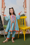 KAC-02179 | Frozi & Multicolor | Casual 2 Piece Suit  | Cotton Lawn Print