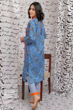 LAC-02164 | Blue & Multicolor | Casual 2 Piece Suit  | Cotton  Lawn Print
