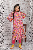 GAA-02151 | Light Pink & Multicolor | Casual Kurta | Cotton Lawn print