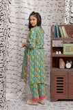 GAC-02168 | Blue & Multicolor  | Casual 2 Piece Suit   | Cotton Cambric Print