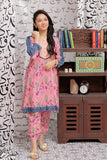 GAC-02153 | Pink & Multicolor  | Casual 2 Piece Suit   | Cotton Lawn print