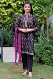 GBD-02295 | Black & Multicolor | Casual 3 Piece Suit  | Cotton Jacquard Meena