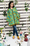 Casual Kurta | Cotton Cambric Print  | Sea Green & Multicolor | GAA-01785