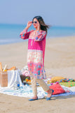 Casual Kurta  | Cotton Lawn Print | Multicolor | LAA-01963