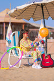 Casual 2 Piece Suit | Cotton Lawn Print Combo | Fawn & Multicolor | GAC-01975