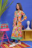 Casual Kurta  | Cotton  Lawn Print  | Multicolor Print | GAA-01903