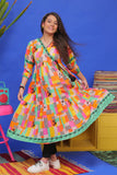 Casual Kurta  | Cotton  Lawn Print  | Multicolor Print | GAA-01903